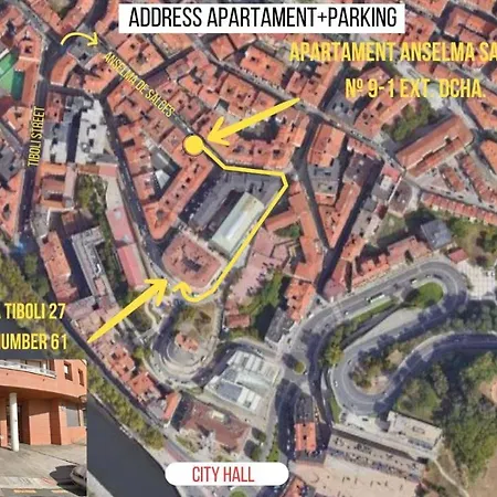 Anselma 9 Con Parking Gratuito Апартаменты *